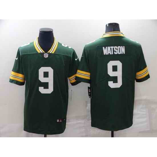 Men Green Bay Packers 9 Christian Watson Green Vapor Untouchable Limited Stitched Football Jersey